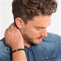 Bracciale Thomas Sabo Uomo Sterling Silver Rebel At Heart in Argento A1085-23-11-L - A1085-23-11-L